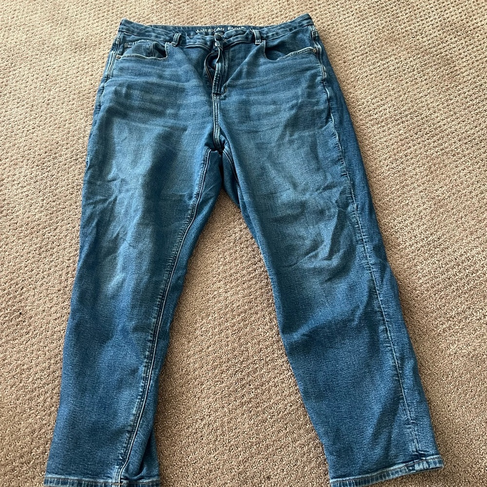 American eagle curvy mom jean